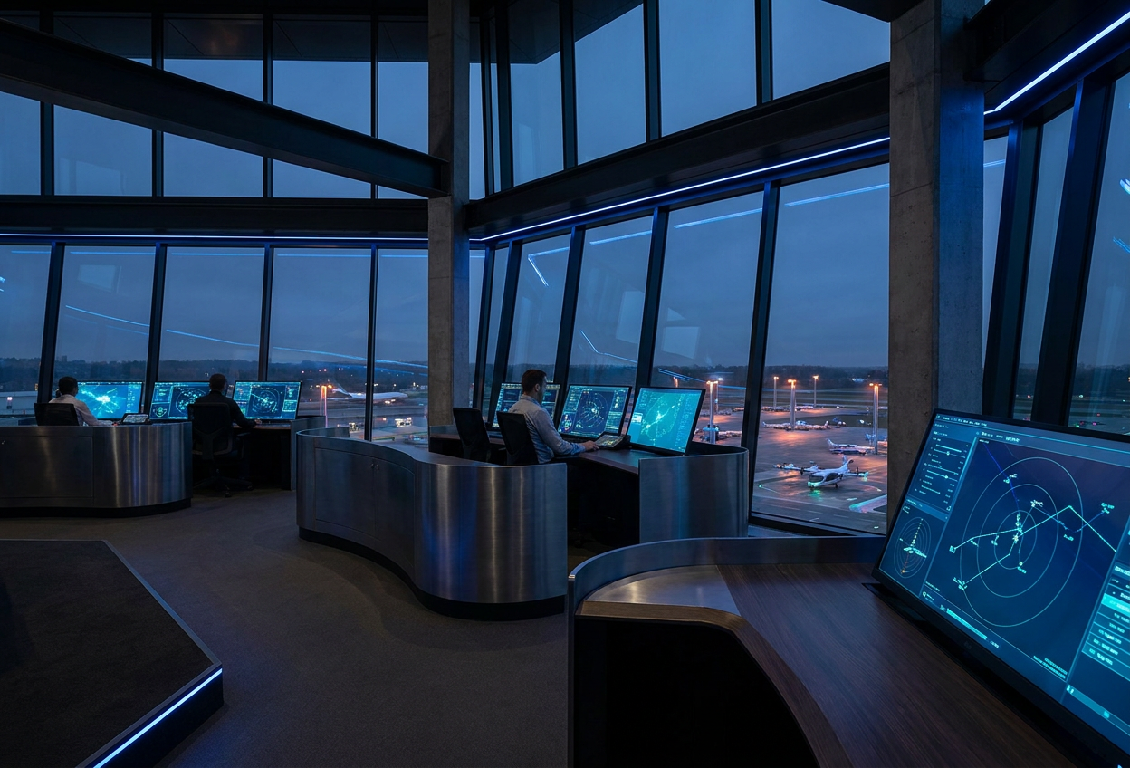 Torre de control eVTOL