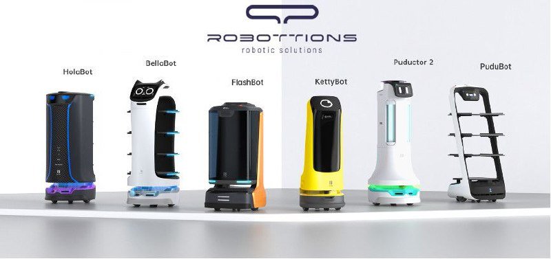 Flota de robots Robottions